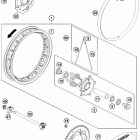 65 SX CHASSIS Переднее колесо