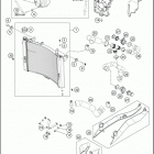 2016 1290 SUPER ADVENTURE ENGINE Система охлаждения