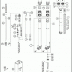 2017 300 XC-W CHASSIS Передняя вилка