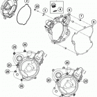 65 SX ENGINE Кожух сцепления