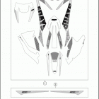 2017 300 XC-W SIX DAYS CHASSIS Наклейки