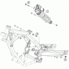 65 SX CHASSIS Моно амортизатор