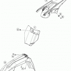 150 SX CHASSIS Обтекатель , крылья