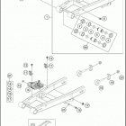 2016 50 SX CHASSIS Бугель