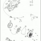 2017 150 XC-W ENGINE Система зажигания