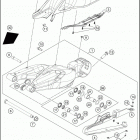2017 1290 SUPER DUKE R WHITE CHASSIS Бугель