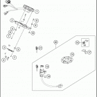 2016 390 DUKE WHITE CHASSIS Панель приборов