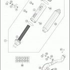 2016 450 SX-F CHASSIS Глушитель