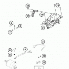250 XC-F CHASSIS Аккумулятор
