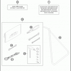 2016 85 SX CHASSIS Аксессуары