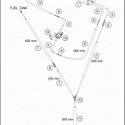2016 690 DUKE WHITE CHASSIS Ev aporative canister