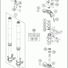 2016 1290 SUPER ADVENTURE CHASSIS Передняя вилка