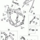 350 SX-F CHASSIS Рама