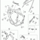 2017 450 XC-F CHASSIS Рама