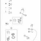 2016 690 DUKE WHITE CHASSIS Панель приборов
