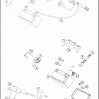 2016 690 DUKE WHITE CHASSIS Batter y