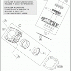 2016 1290 SUPER ADVENTURE ENGINE Цилиндры