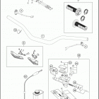 2016 350 XC-F CHASSIS Руль