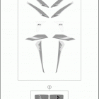 2017 50 SX MINI CHASSIS Наклейки