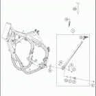 2019 250 XC CHASSIS Side   /   center stand