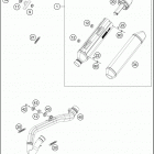 2017 FE 450 CHASSIS Глушитель