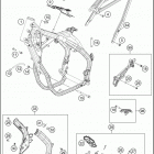 2017 450 EXC-F SIX DAYS CHASSIS Рама