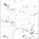 2017 TE 150 CHASSIS Руль