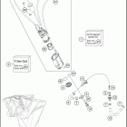 2017 250 XC-F CHASSIS Топливный насос
