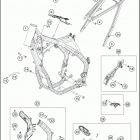2017 250 SX CHASSIS Рама