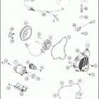2017 300 XC ENGINE Система зажигания