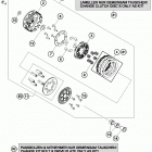 50 SX ENGINE Сцепление