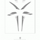 65 SX CHASSIS Наклейки