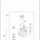 2017 300 XC ENGINE Carburettor