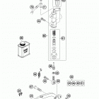 85 SX CHASSIS Тормозной цилиндр задний
