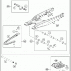 2017 300 XC-W SIX DAYS CHASSIS Бугель
