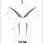 2017 250 SX-F CHASSIS Наклейки