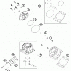 50 SX ENGINE Цилиндр
