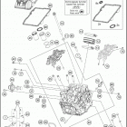 2017 1290 SUPER ADVENTURE T ENGINE Головка цилиндра передняя