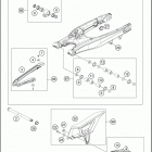 2017 300 XC-W CHASSIS Бугель