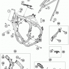 250 XC-F CHASSIS Рама