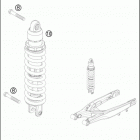 2016 450 XC-W CHASSIS Амортизатор