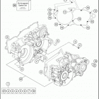 2016 250 FREERIDE ENGINE Картер двигателя