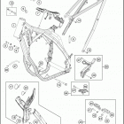 2016 350 EXC-F CHASSIS Рама