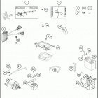 2016 350 XCF-W CHASSIS Электрика