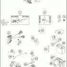 2016 450 XC-W CHASSIS Электрика