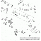 2016 1190 ADVENTURE R ENGINE Механизм переключения
