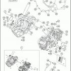 2016 1290 SUPER ADVENTURE ENGINE Картер двигателя