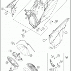 2016 350 XCF-W SIXDAYS CHASSIS Воздушный фильтр
