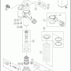 2016 1190 ADVENTURE R CHASSIS Амортизатор в разборе