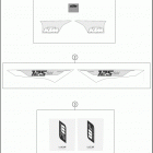 2016 125 SX CHASSIS Наклейки